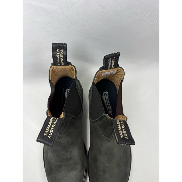 Blundstone 587 Rustic Black Chelsea Boots New Box Women 9.5 Men 7.5 main image 7